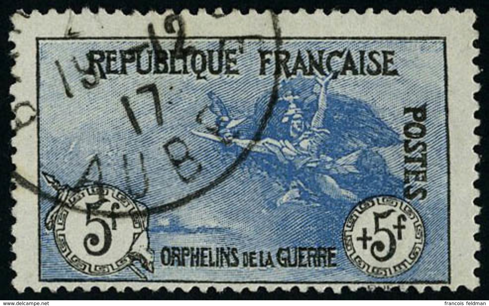 Oblitéré N° 148/55, La 1ère Série Orphelins, Obl Légère T.B. Signé + Certificat Brun Pour La Série - Other & Unclassified