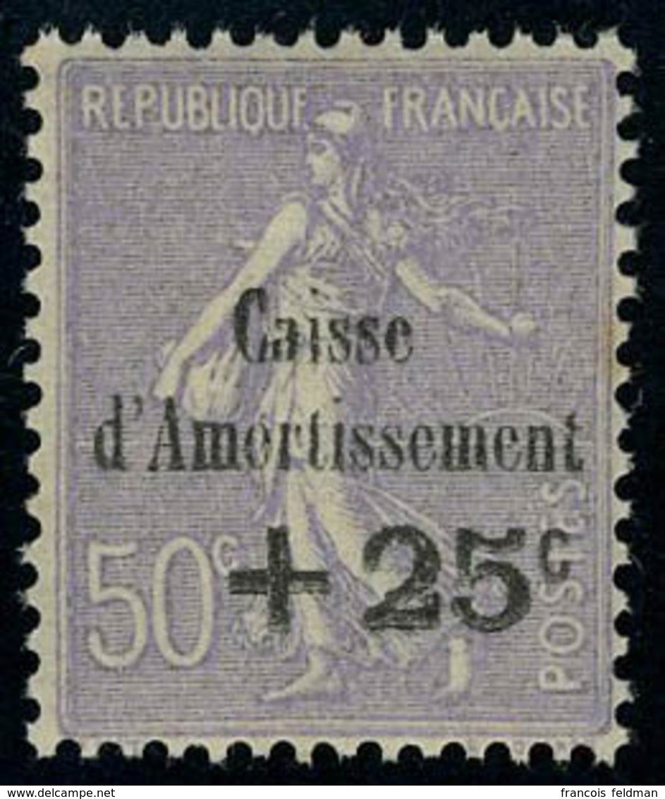 Neuf Sans Charnière N° 276, 50 + 25c Violet 5è Caisse X 7ex Pd Tous Aspect T.B. - Other & Unclassified