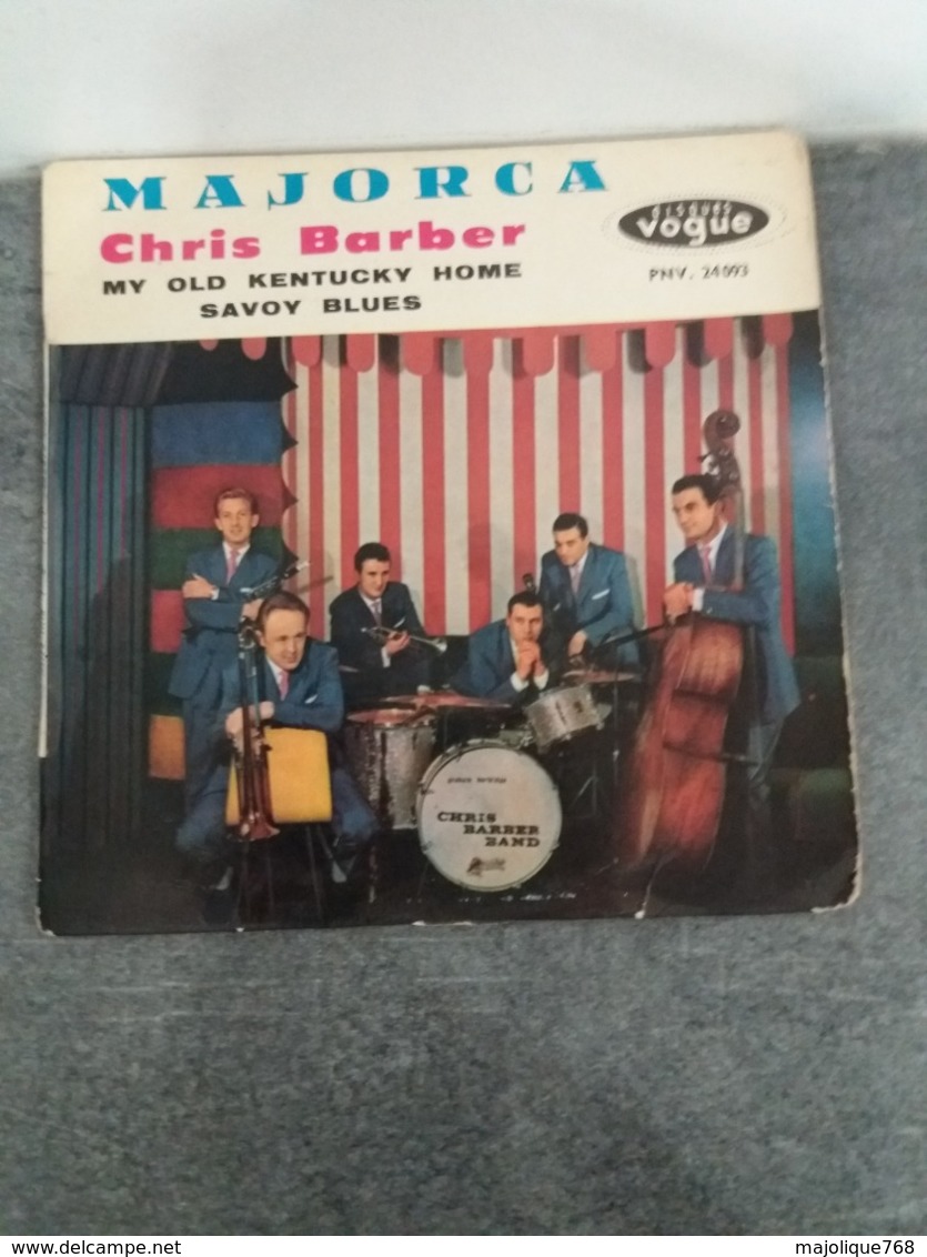 Chris Barber And His Jazz Band - Majorca - Savoy Blues - Vogue PNV. 24093 - 1960 - Jazz