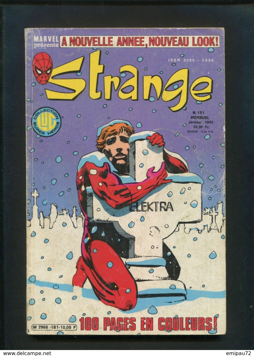 FRANCE- Strange N°181 (1985) - Strange