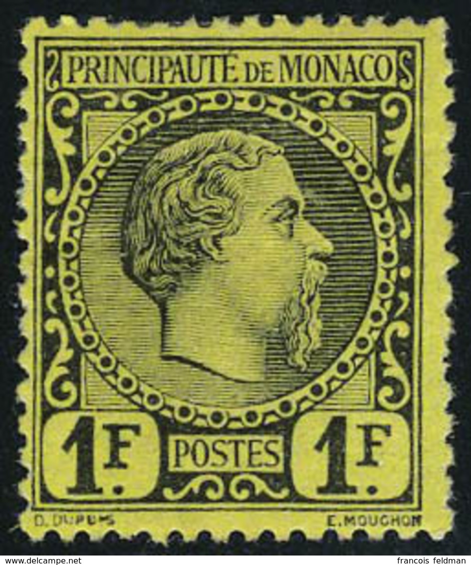 Neuf Avec Charnière N° 1/9, La Série Charles III, 1er Choix 25c Obl, Bon Aspect, Sauf 15c - Otros & Sin Clasificación