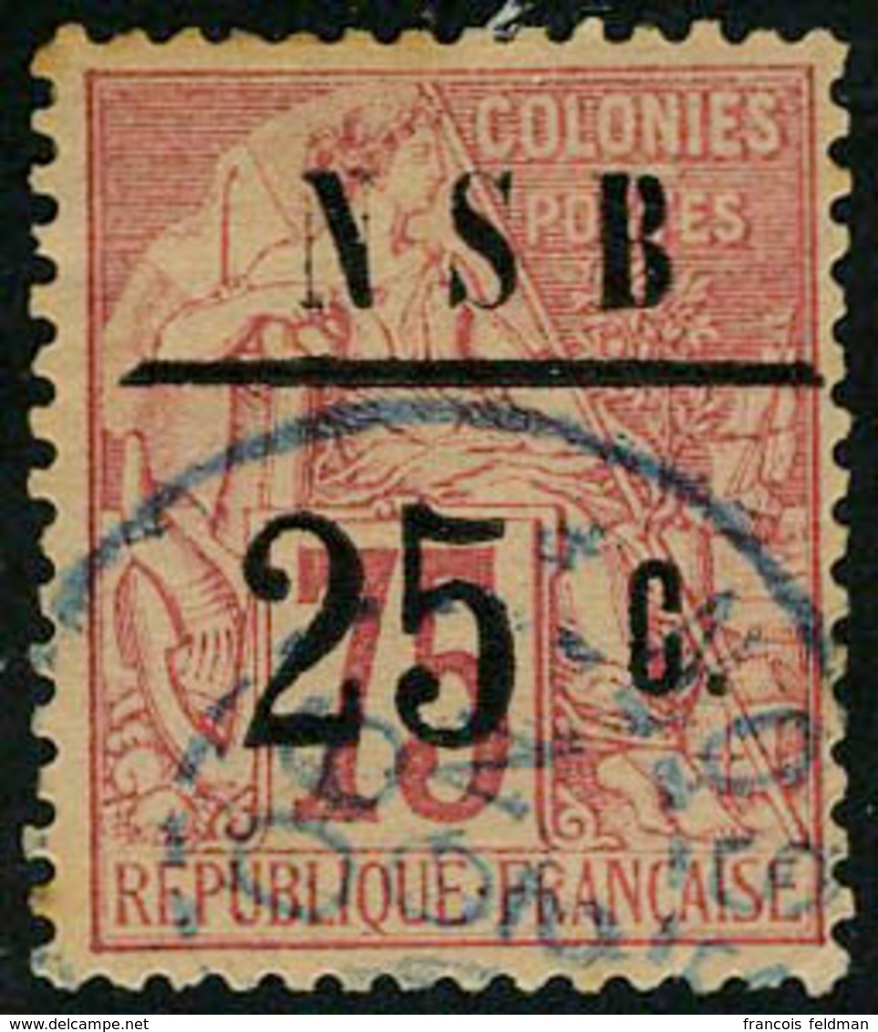 Oblitéré N° 11, 25c S/75c (Type I), TB, Signé - Other & Unclassified