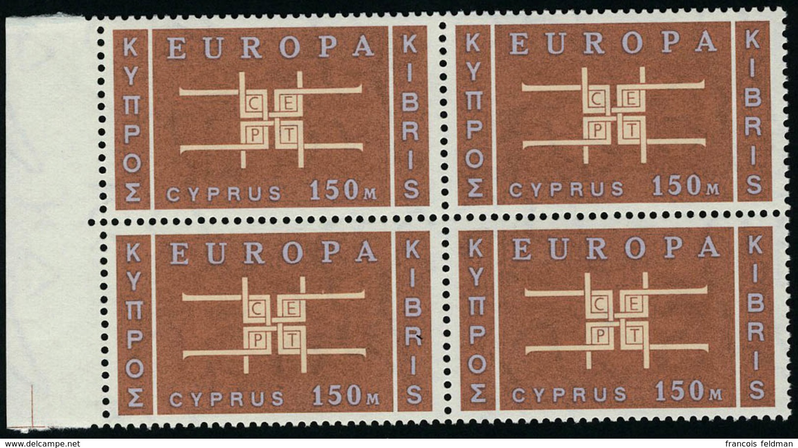 Neuf Sans Charnière N° 217/19, La Série Europa 1963, Blocs De 4, Bdf, T.B. - Other & Unclassified