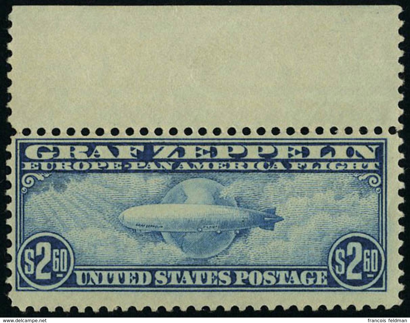 Neuf Sans Charnière N° 15, 2$60 Zeppelin, Bdf, T.B. - Other & Unclassified