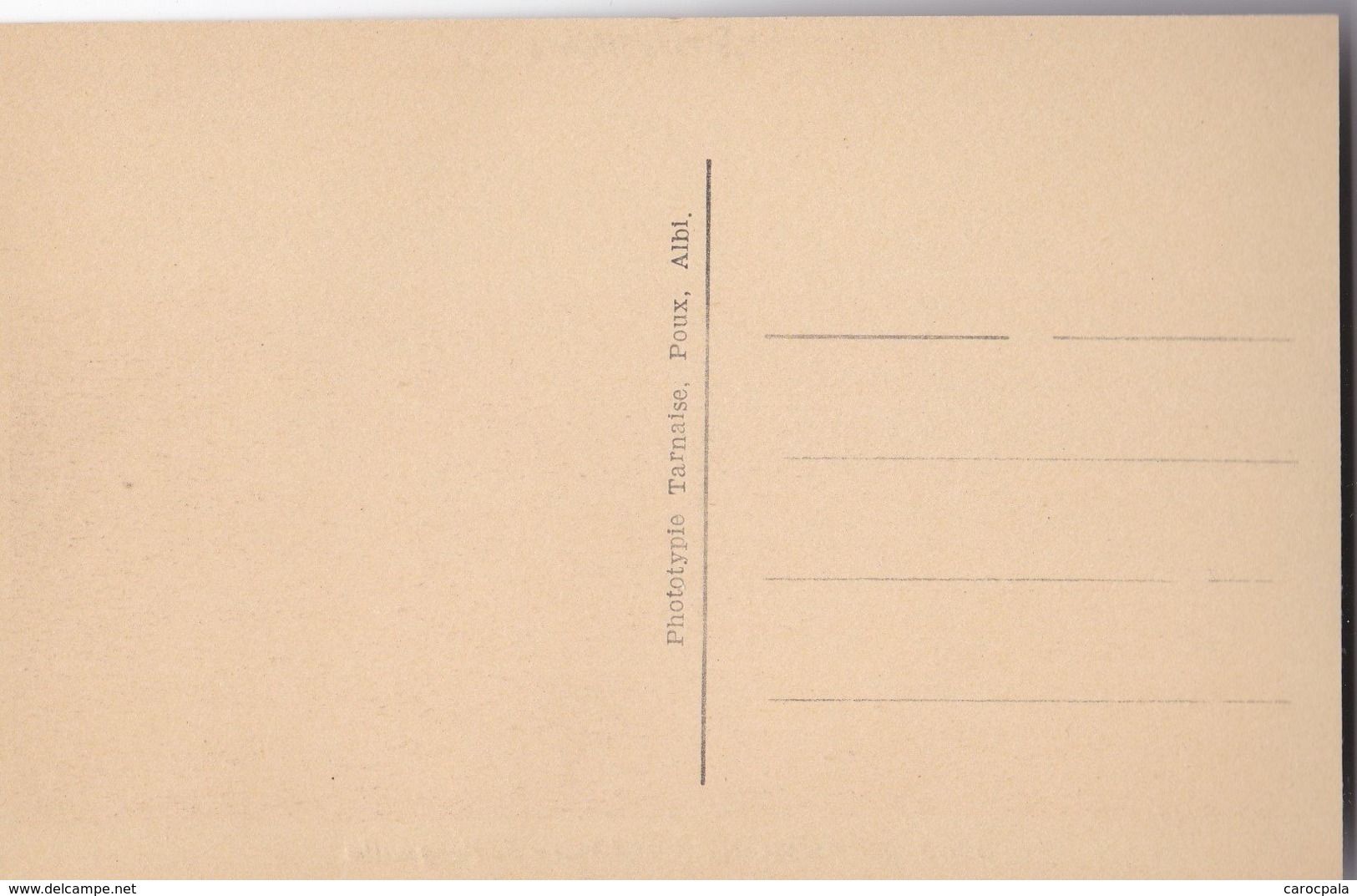 Carte 1930 REALMONT / CHATEAU DE FREGEVILLE - Realmont