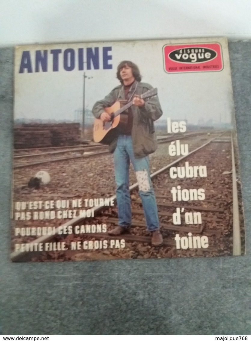 Antoine - Les élucubration D'Antoine - Pourquoi Ces Canons - Vogue EPL 8417 - 1966 - - Rock