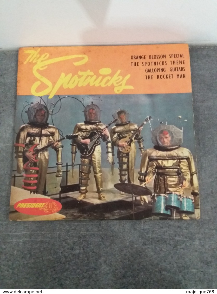 The Spotnicks - Orange Blosson Spécial - The Rocketman - Président PRC. 306 / Vol 1 - 1962 - Instrumentaal