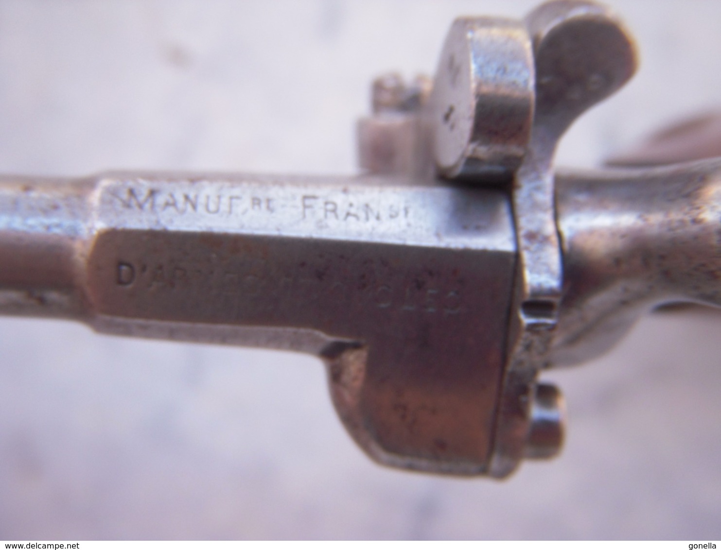 Ancien pistolet de cycliste (Saint-Etienne) fonctionne  !!!!!