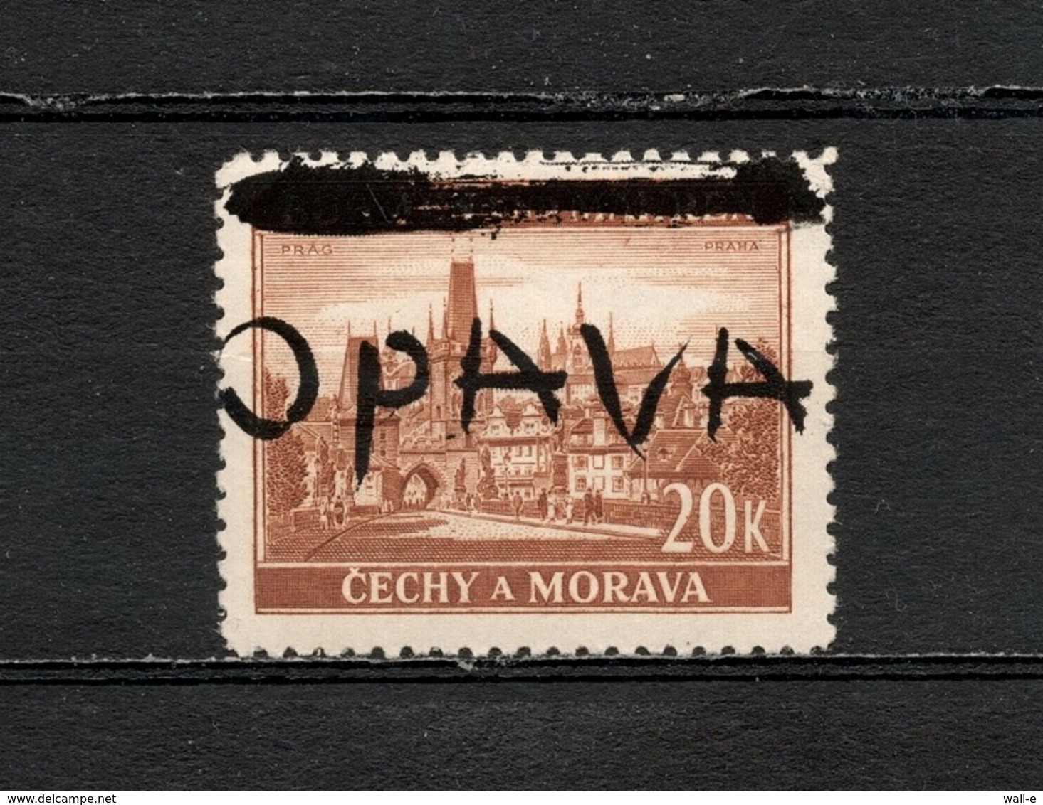 1945 Czechoslovakia Local Liberation Revolutionary Overprints OPAVA Postfrisch - Ongebruikt