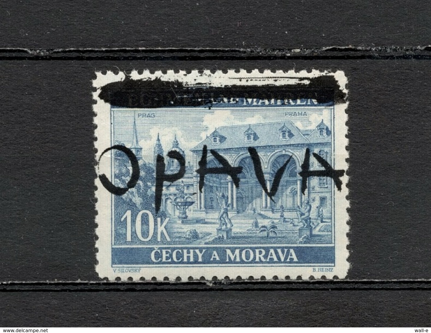 1945 Czechoslovakia Local Liberation Revolutionary Overprints OPAVA Postfrisch - Ongebruikt