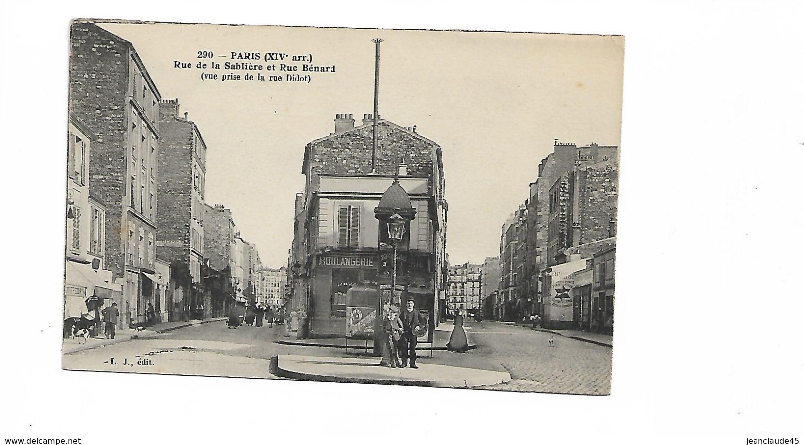 RUE DE LA SABLIERE ET RUE BENARD - Arrondissement: 14