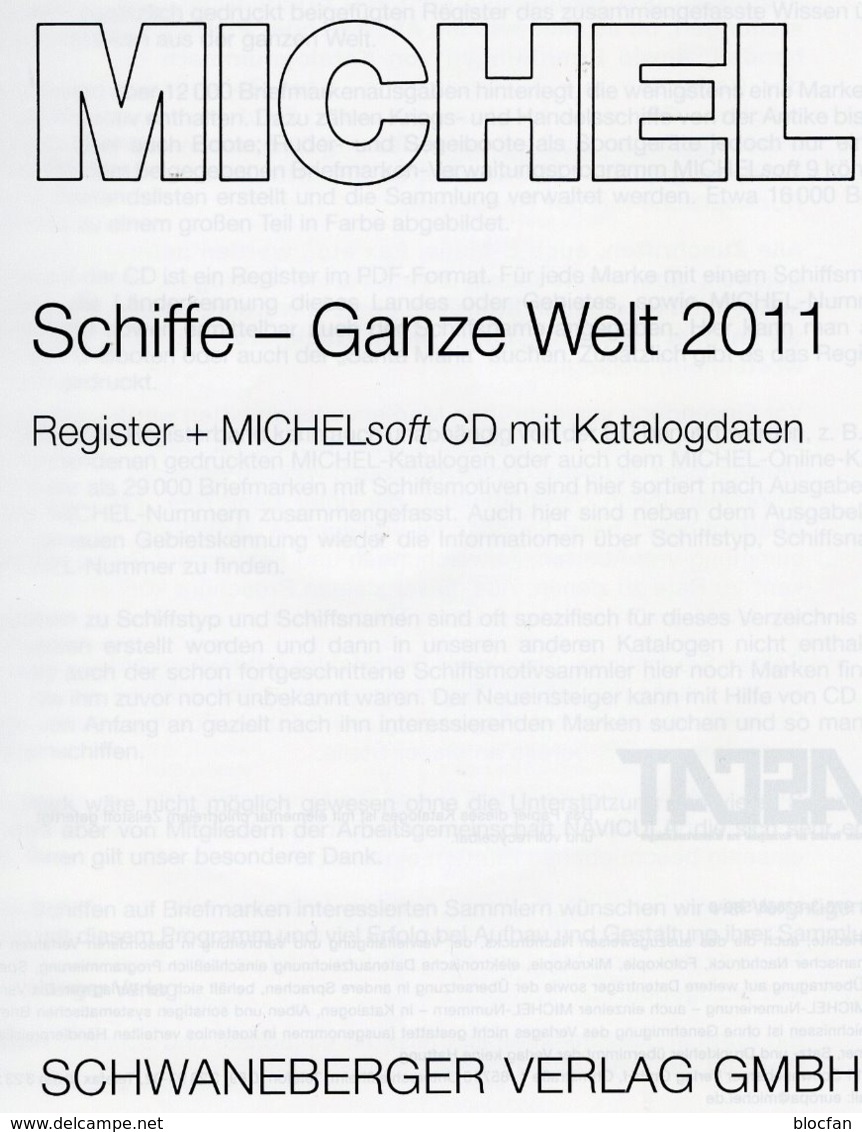 CD Schiffe Der Welt A-Z 2011 Neu 50€ Boote Schiff-Motive Register Mit Soft 29000 Stamps Topic Ship Of All The World - Allemand