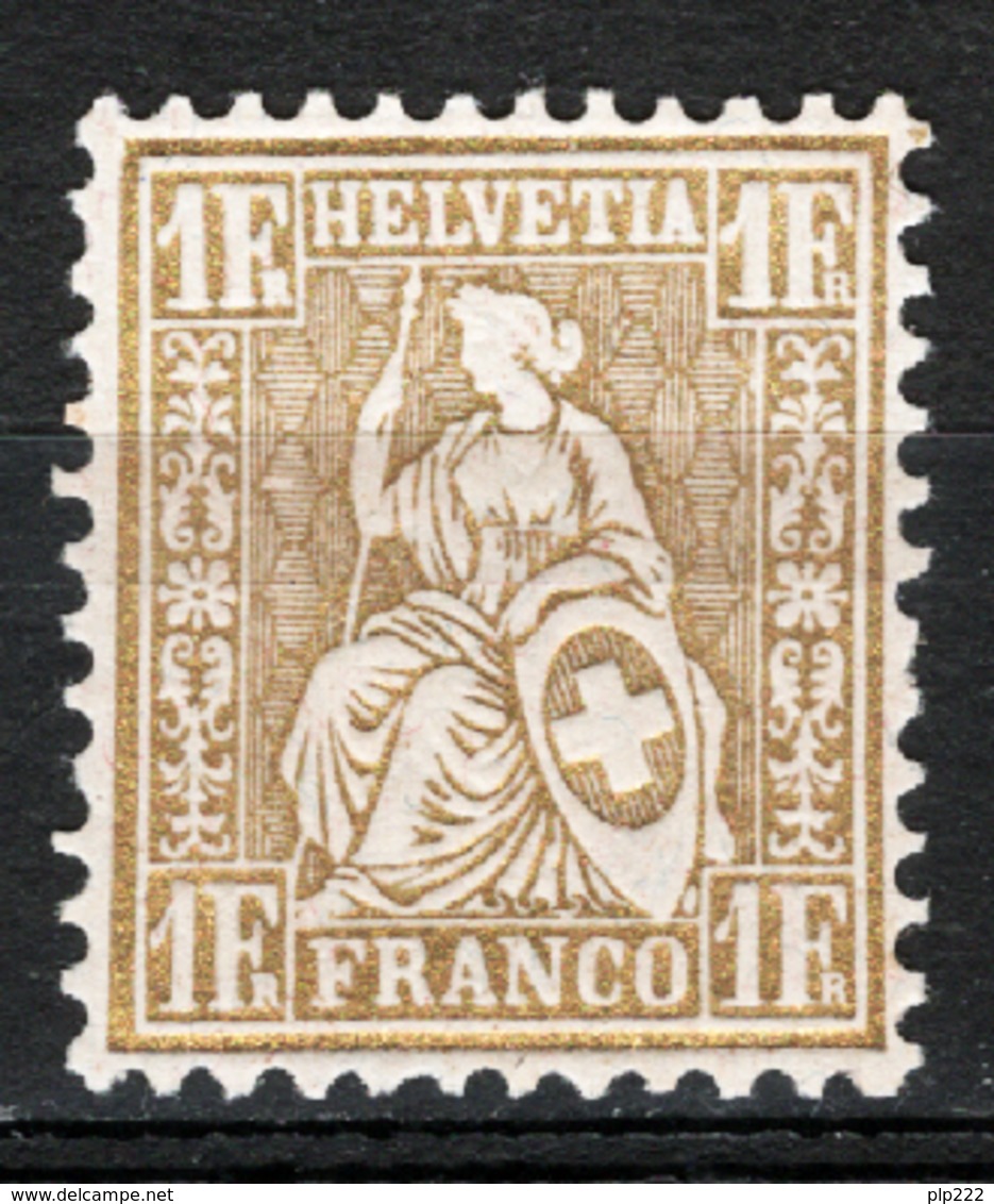 Svizzera 1881 Unif. 57 **/MNH VF/F - Neufs