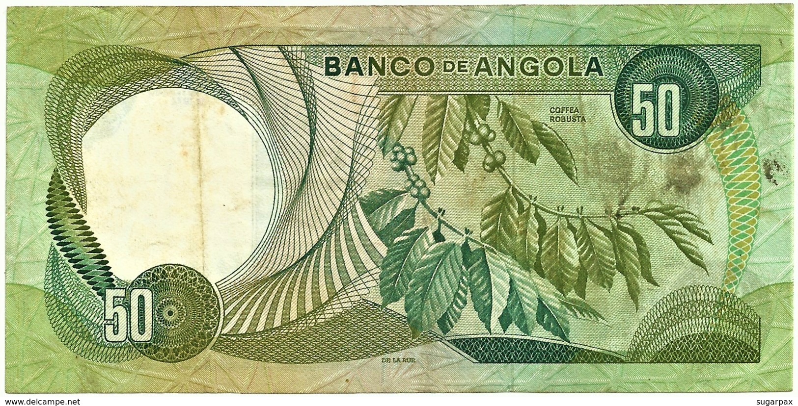 Angola - 50 Escudos - 24.11.1972 - Pick 100 - Série YF - Marechal Carmona - PORTUGAL - Angola