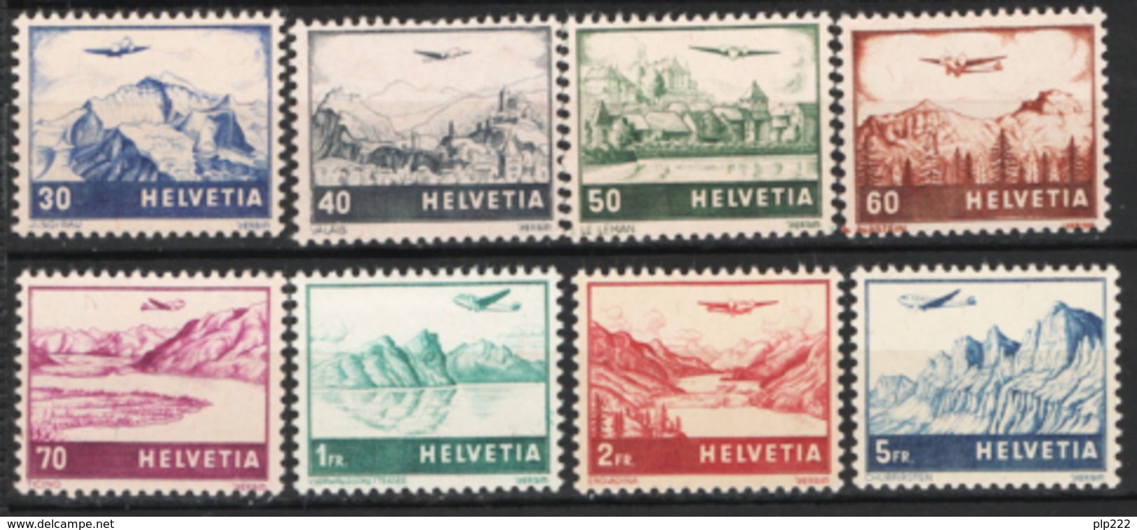 Svizzera 1941 Unif.A27/34 **/MNH VF - Nuovi