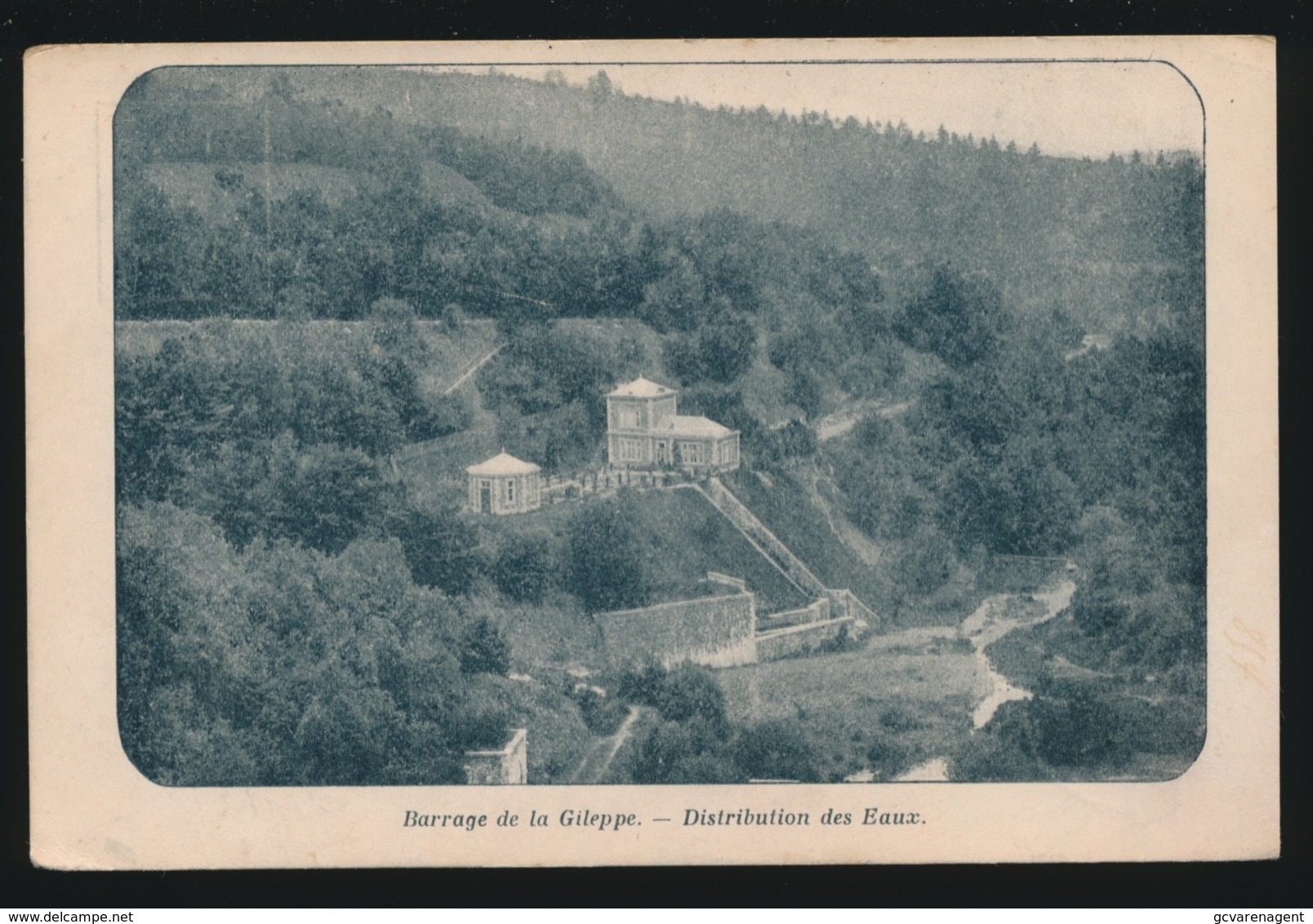 BARRAGE DE LA GILEPPE   DISTRIBUTION DES EAUX - Gileppe (Barrage)