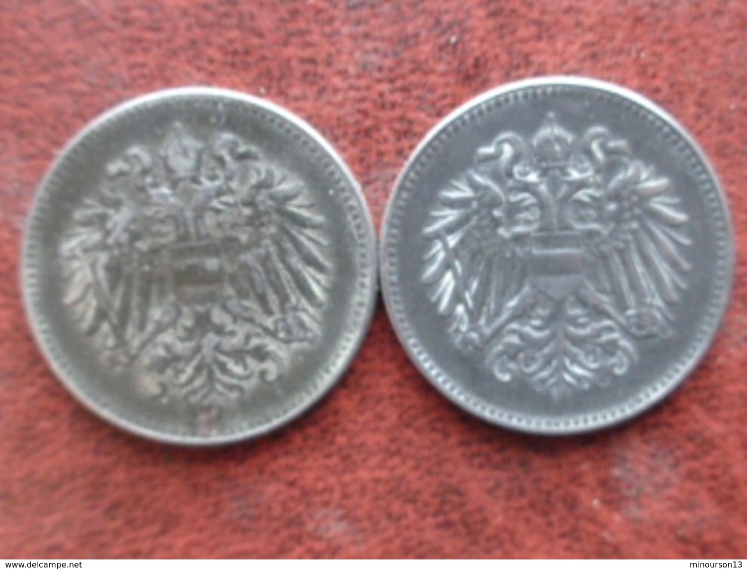 AUTRICHE 3 X 20 HELLER 1916 & 1918 X 2 - Oostenrijk