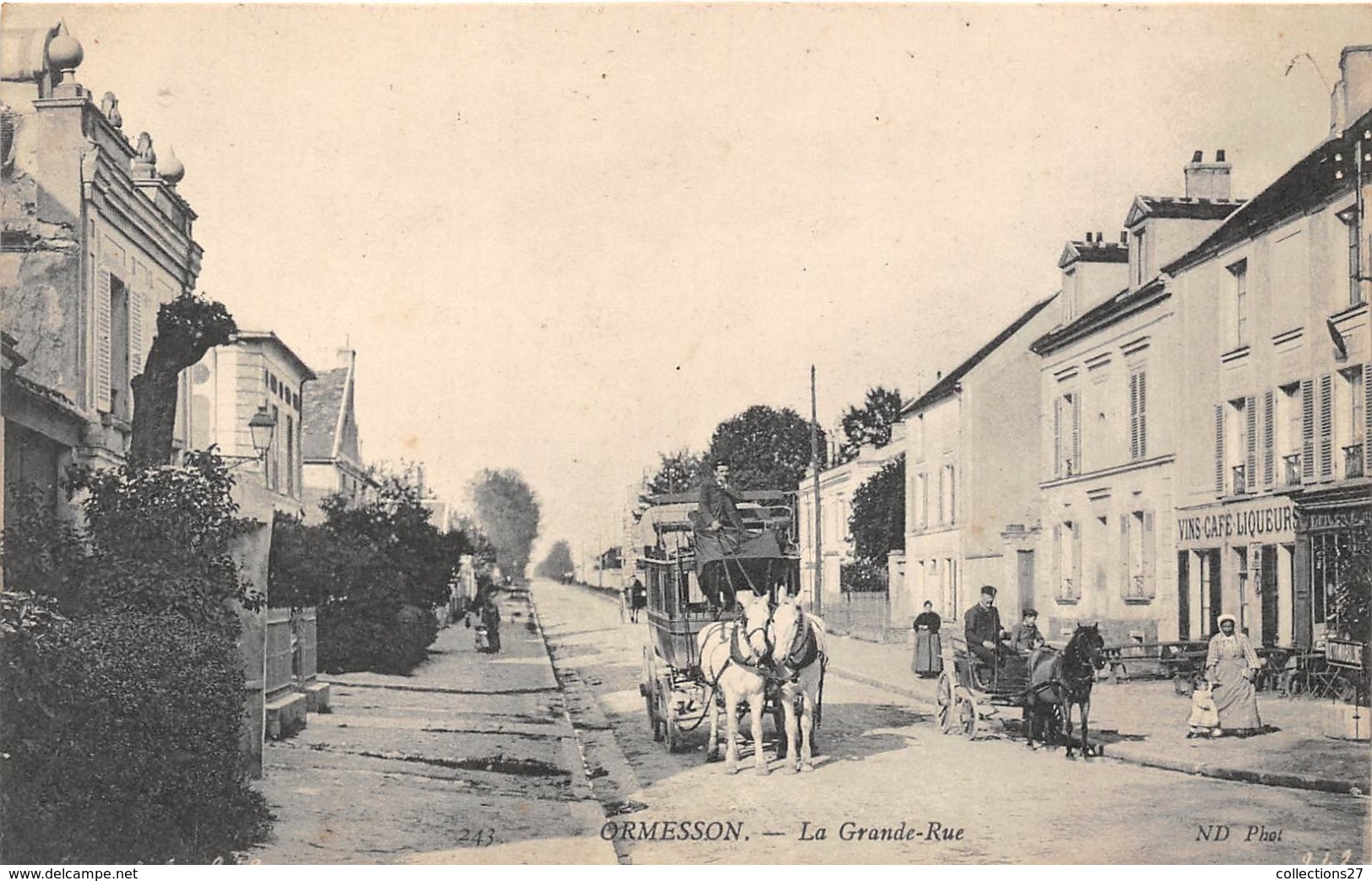 94-ORMESSON - LA GRANDE RUE - Ormesson Sur Marne