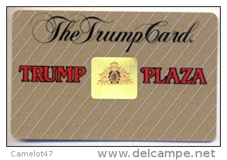 Trump Plaza Casino, Atlantic City, NJ, U.S.A., Older Used Slot Card, Trump-38 - Casino Cards