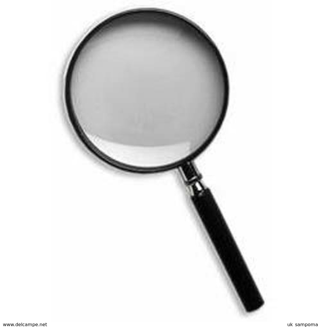 Magnifier With Handle LU2 With Magnification 2.5x And 5x - Stamp Tongs, Magnifiers And Microscopes