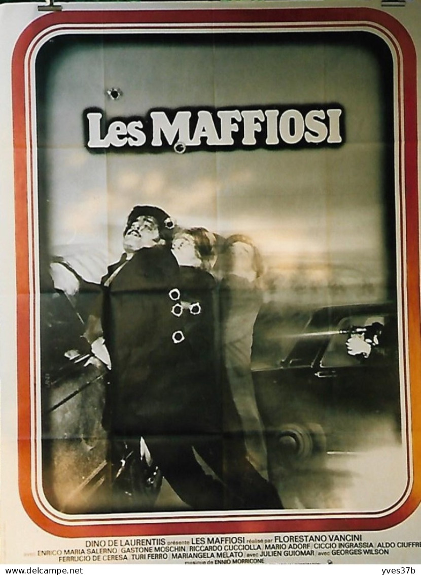 "Les Maffiosi" Dino De Laurentiis"...1972 -affiche 120x160 - TTB - Manifesti & Poster