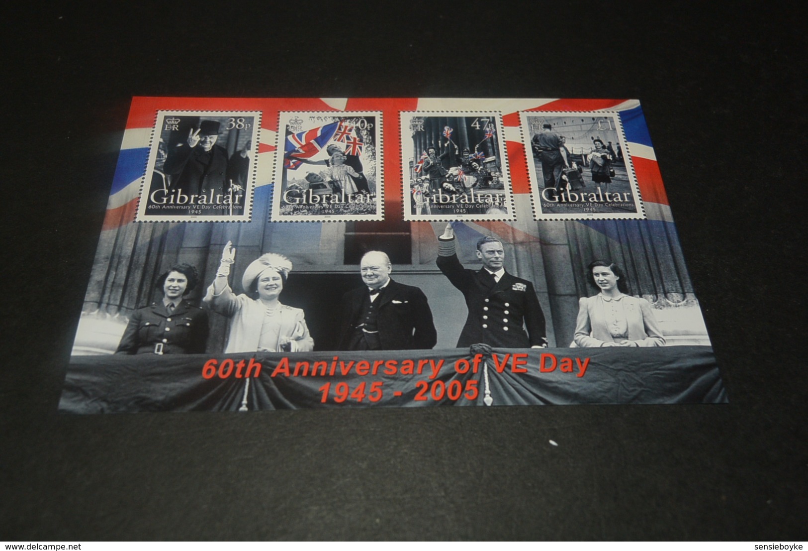 M7260- Bloc MNH   Gibraltar - 2005 - VE Day - WO2