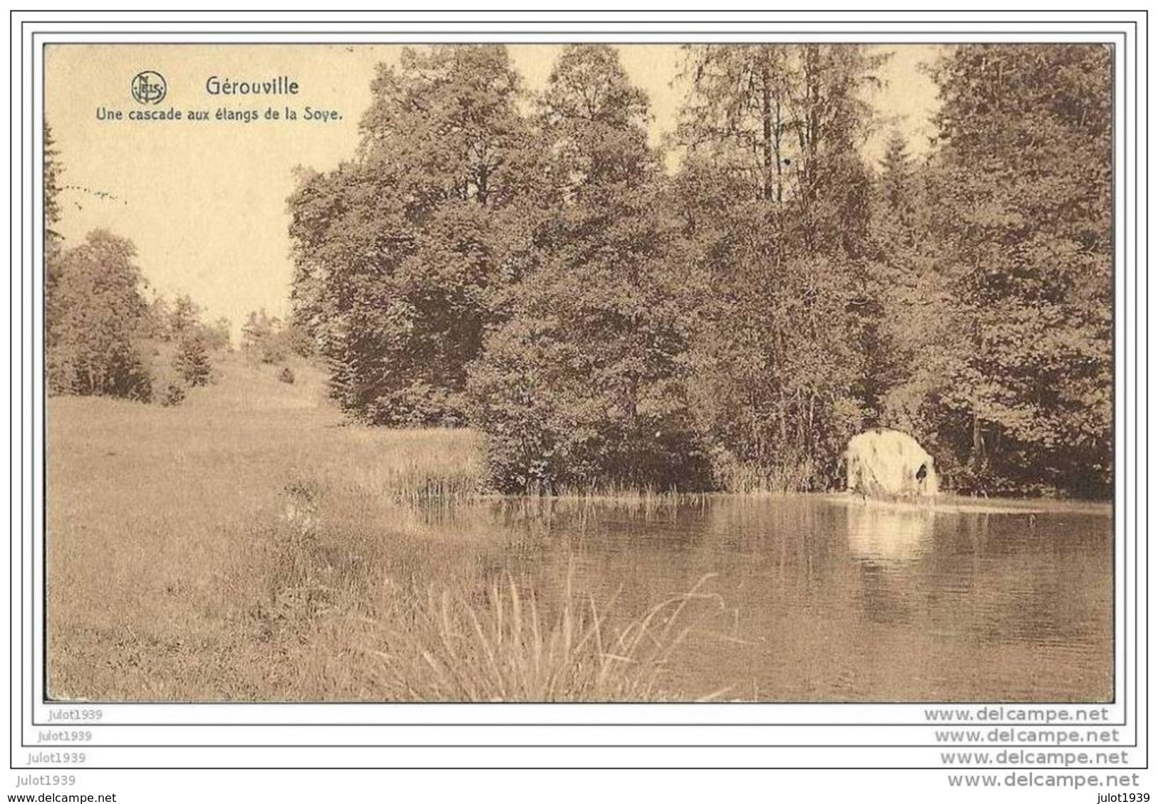 LA SOYE ..--  Cascade . 1945 Vers BOIS DE BREUX ( Mr Mme CLOSE ) . Voir Verso . - Meix-devant-Virton