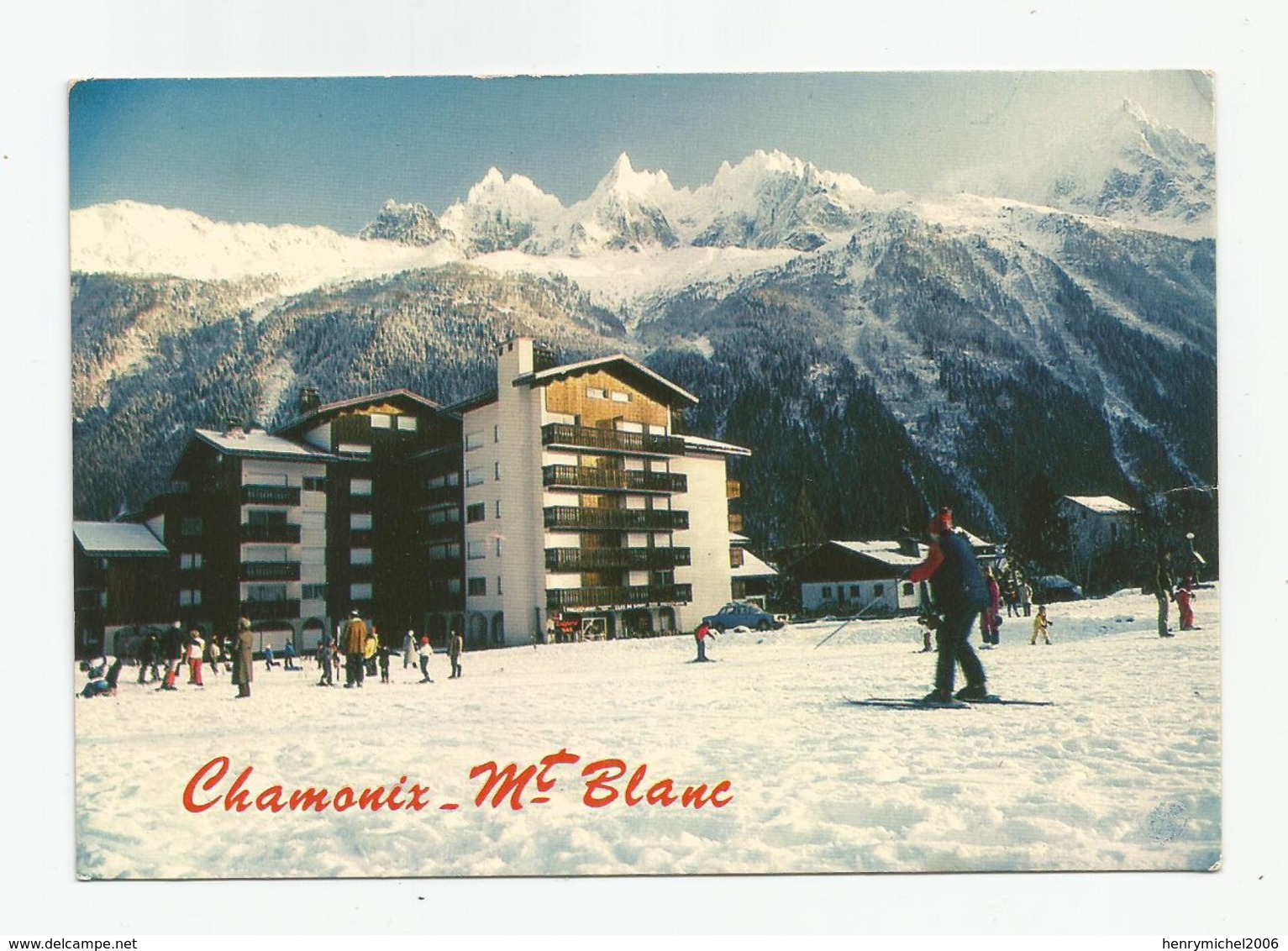 74 Chamonix Mont Blanc Les Pistes Du Savoy Ski - Chamonix-Mont-Blanc