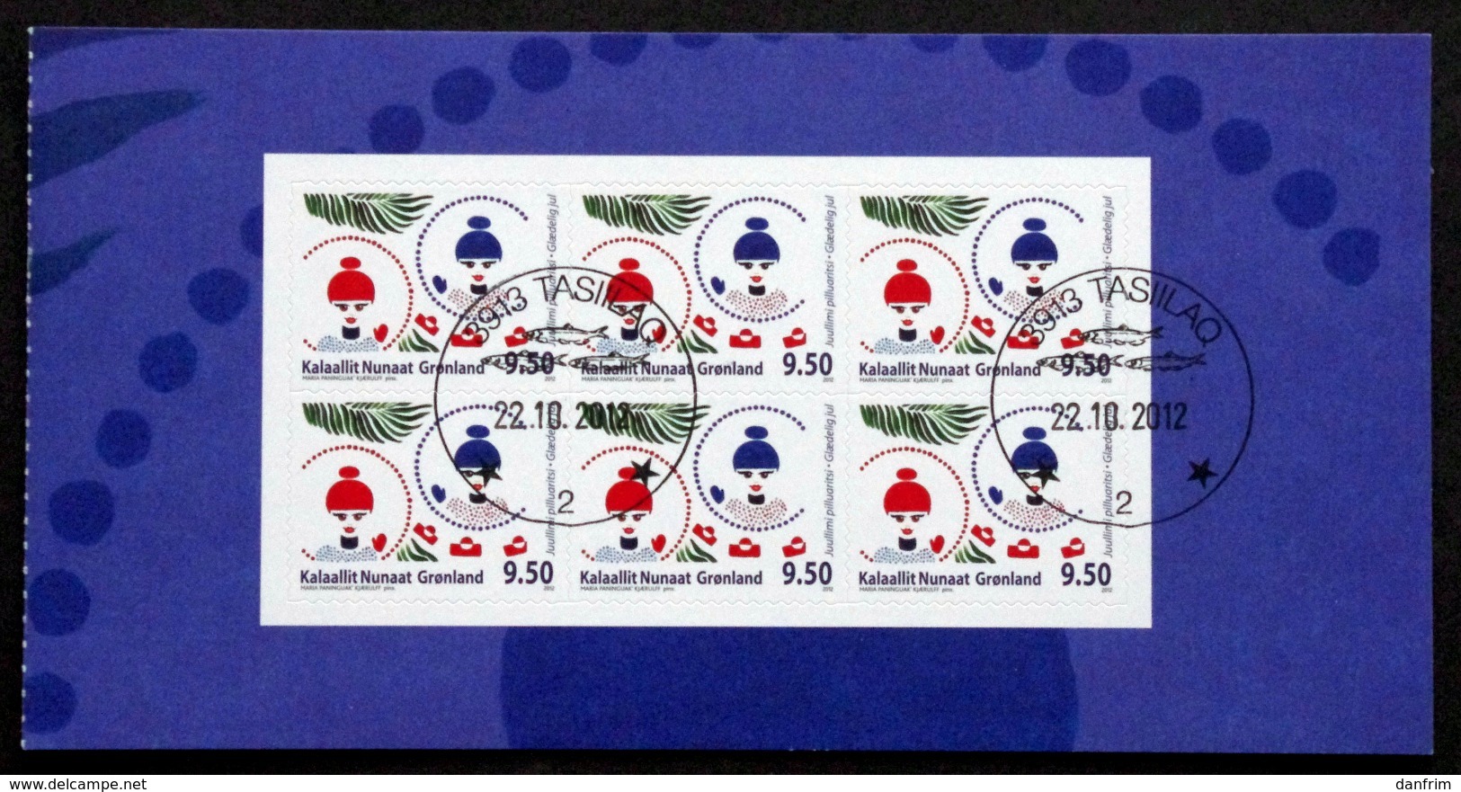 Greenland 2012  Minr.627-28       ( O ) ( Lot   Mappe  ) - Used Stamps