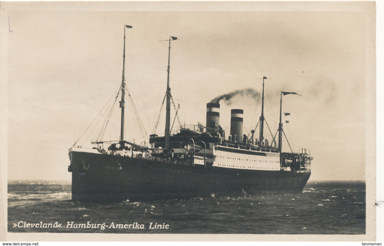 CLEVELAND Hamburg Amérika Linie - Dampfer