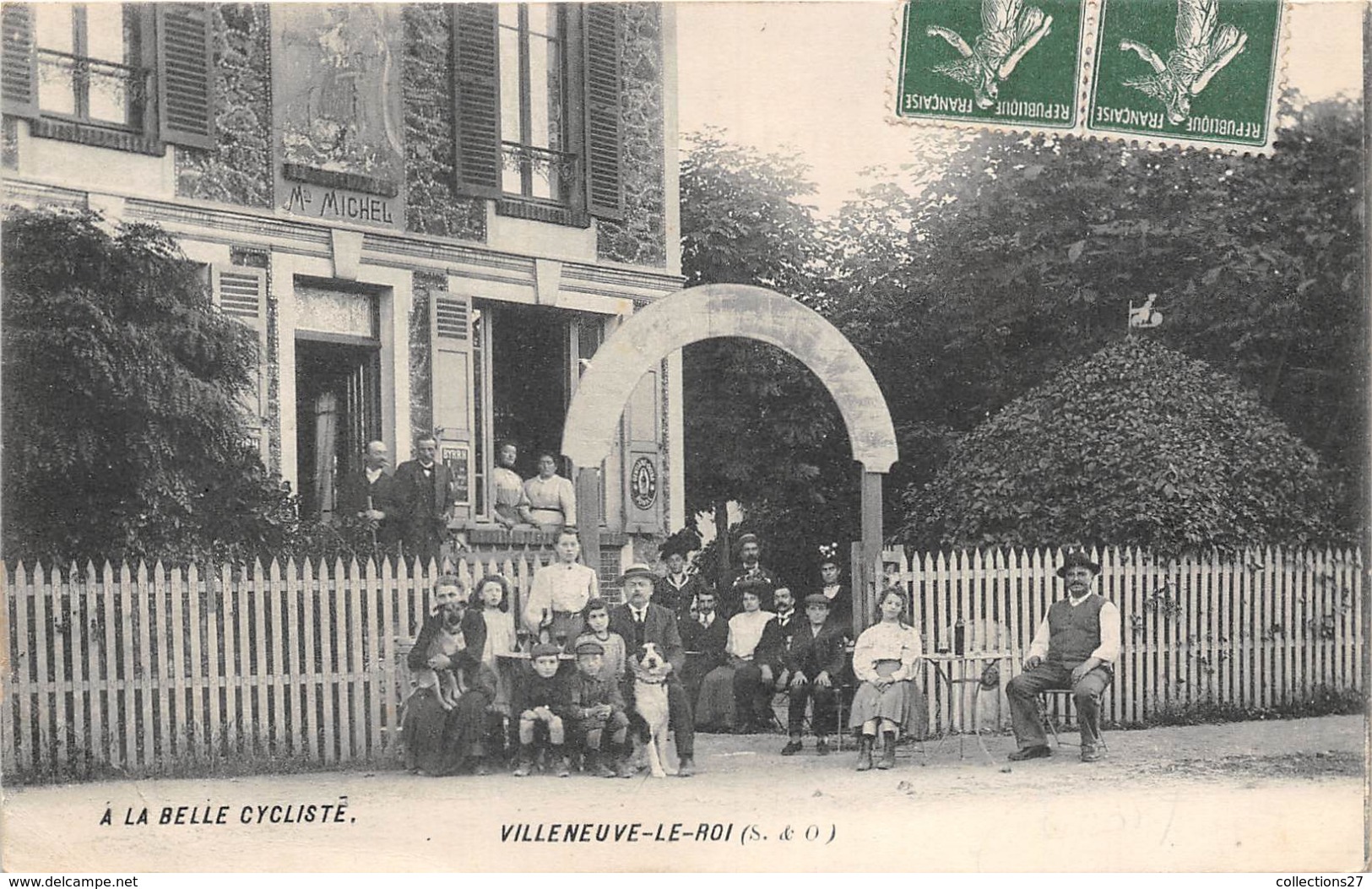 94-VILLENEUVE-LE-ROI- A LA BELLE CYCLISTE - Villeneuve Le Roi