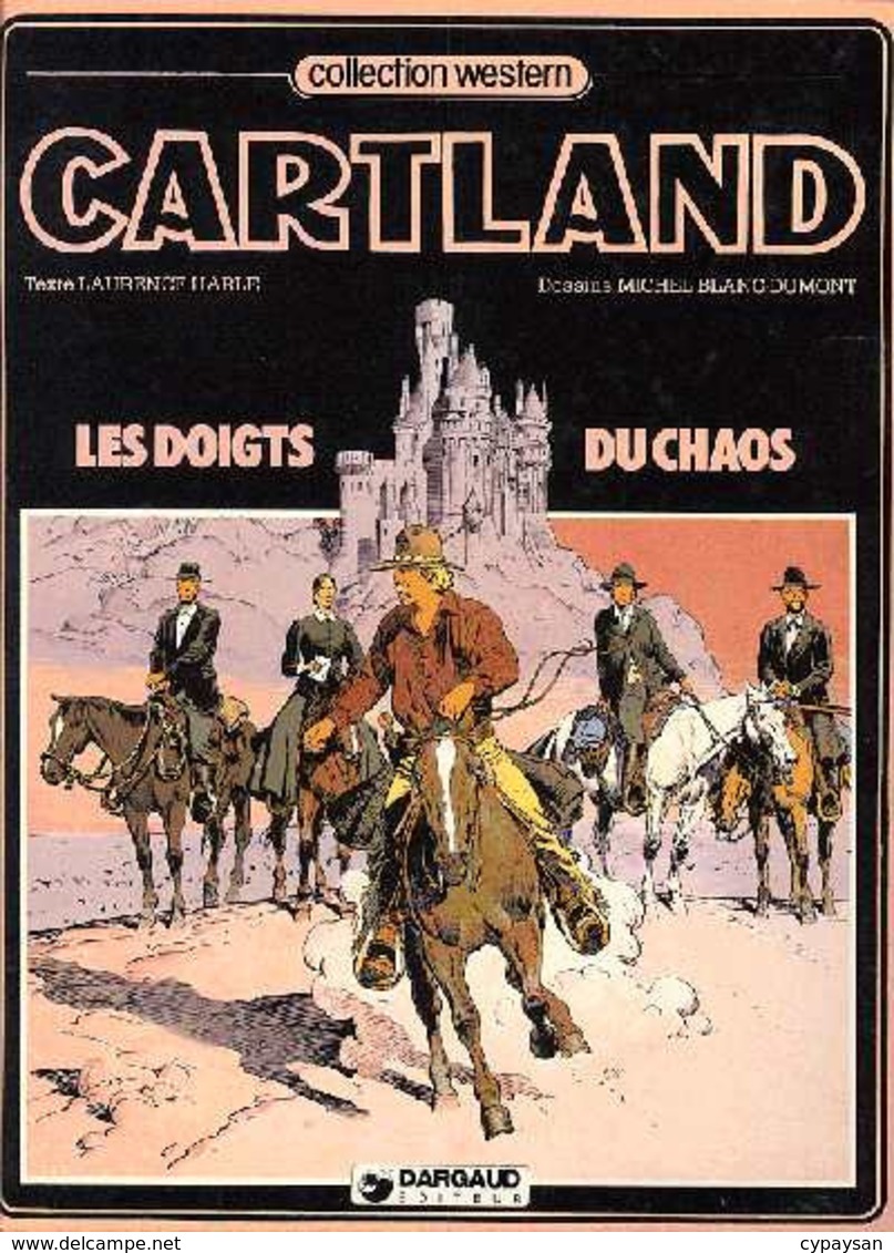 JONATHAN CARTLAND T 06 Les Doigts Du Chaos EO BE DARGAUD 01/1982 Harlé Blanc-dumont (BI2) - Jonathan Cartland