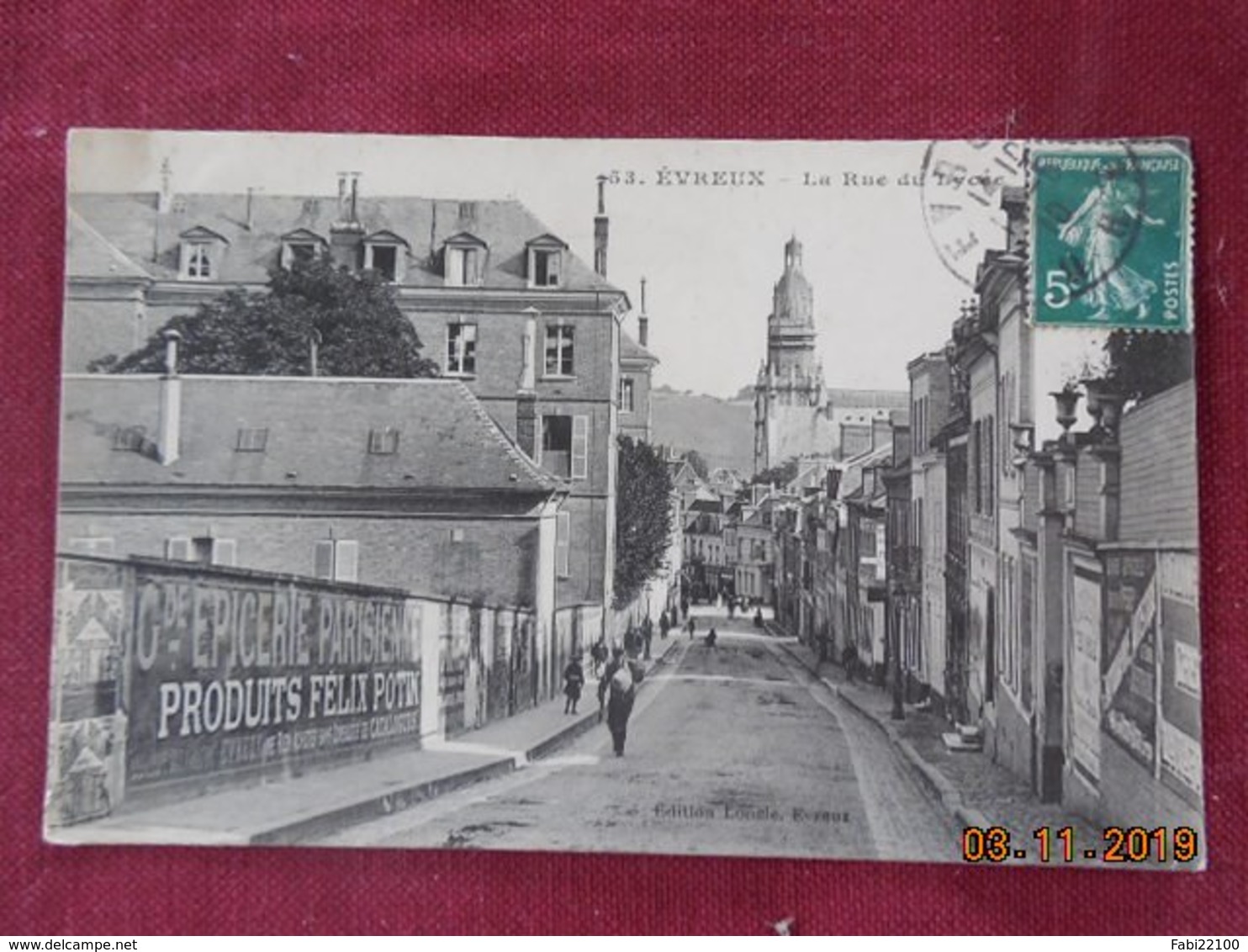 CPA - Evreux - La Rue Du Lycée - Evreux