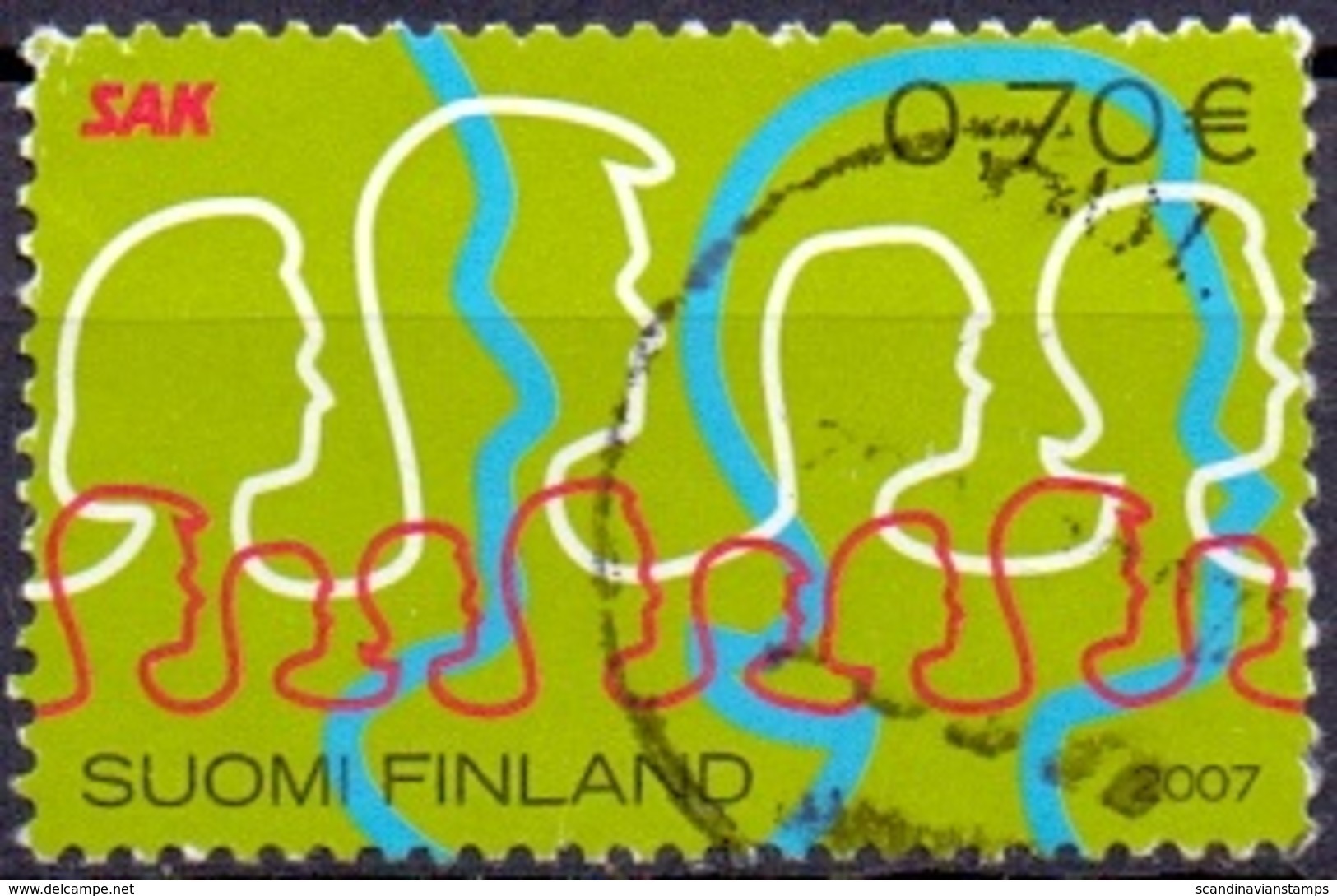 Finland 2007 Vakbond GB-USED - Used Stamps