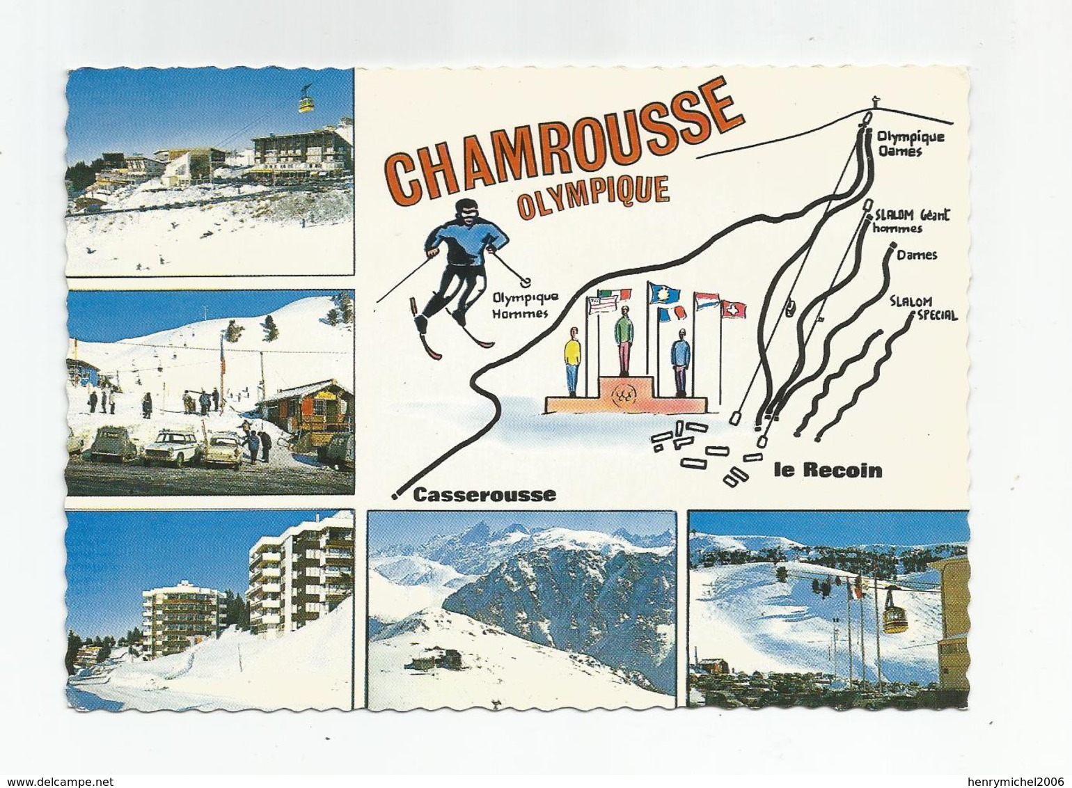 Isère 38 Chamrousse Olympique Le Recoin Podium Ed Cellard 103 - Chamrousse