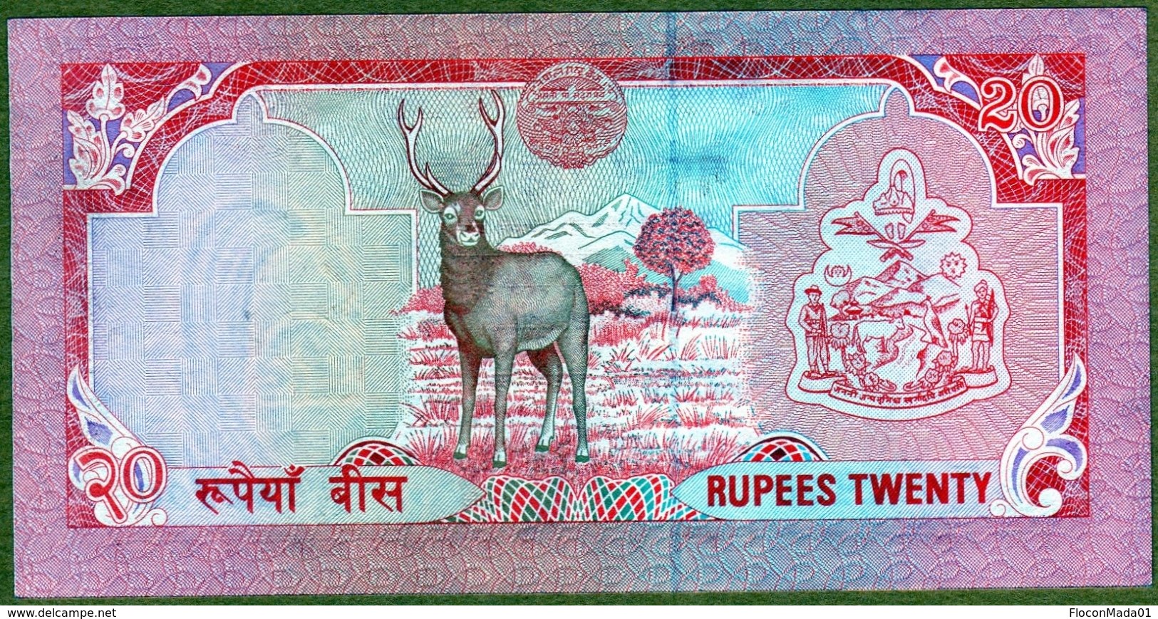 Népal 1981 20  Rupees UNC Neuf   New - Nepal