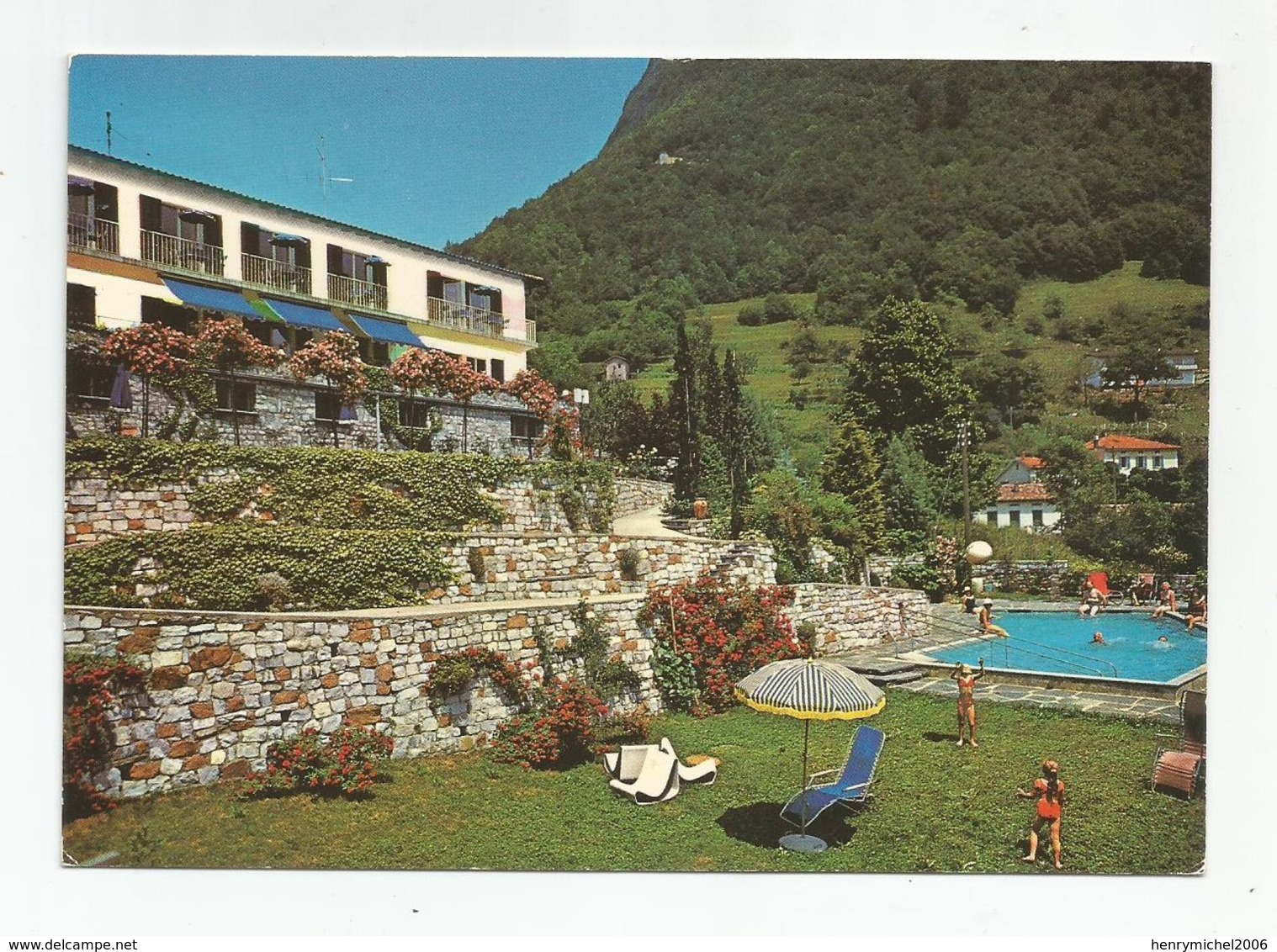 Suisse Tessin Arogno Tusculum Ferien Appartementhaus - Arogno