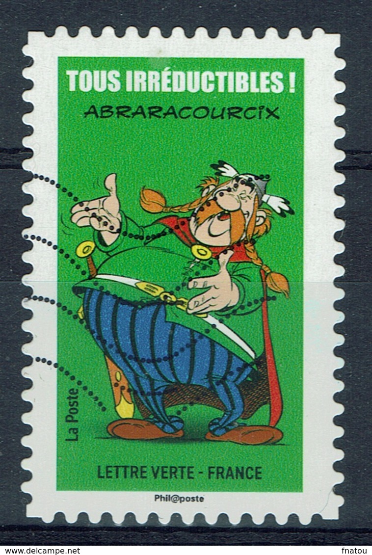 France, Astérix, Vitalstatistix (French, Abraracourcix), French Comics, 2019, VFU  self-adhesive - Used Stamps