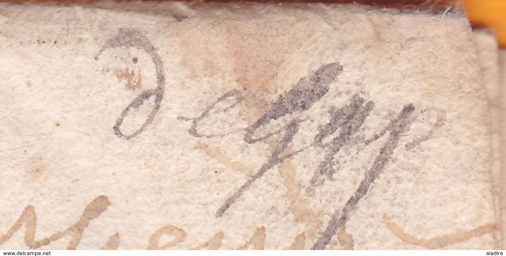 1723 - Marque Postale Manuscripte De GAP Sur Lettre Pliée Avec Corresp De Tallard, Hautes Alpes Vers Paris - 1701-1800: Précurseurs XVIII