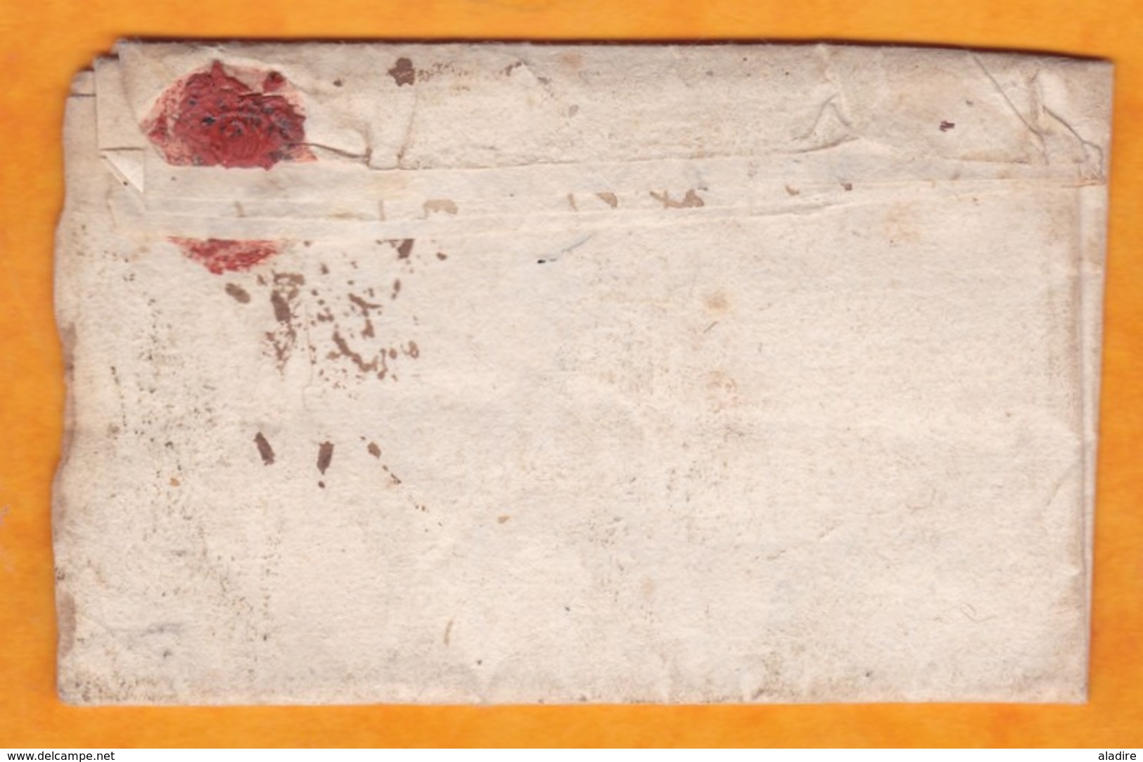 1723 - Marque Postale Manuscripte De GAP Sur Lettre Pliée Avec Corresp De Tallard, Hautes Alpes Vers Paris - 1701-1800: Precursores XVIII