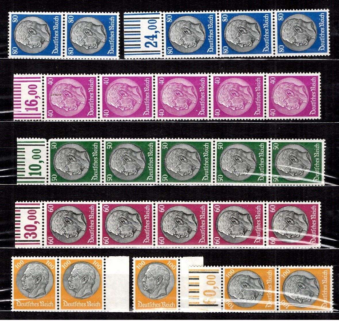 Allemagne/Reich YT N° 495/498 Neufs ** MNH. TB. A Saisir! - Ongebruikt