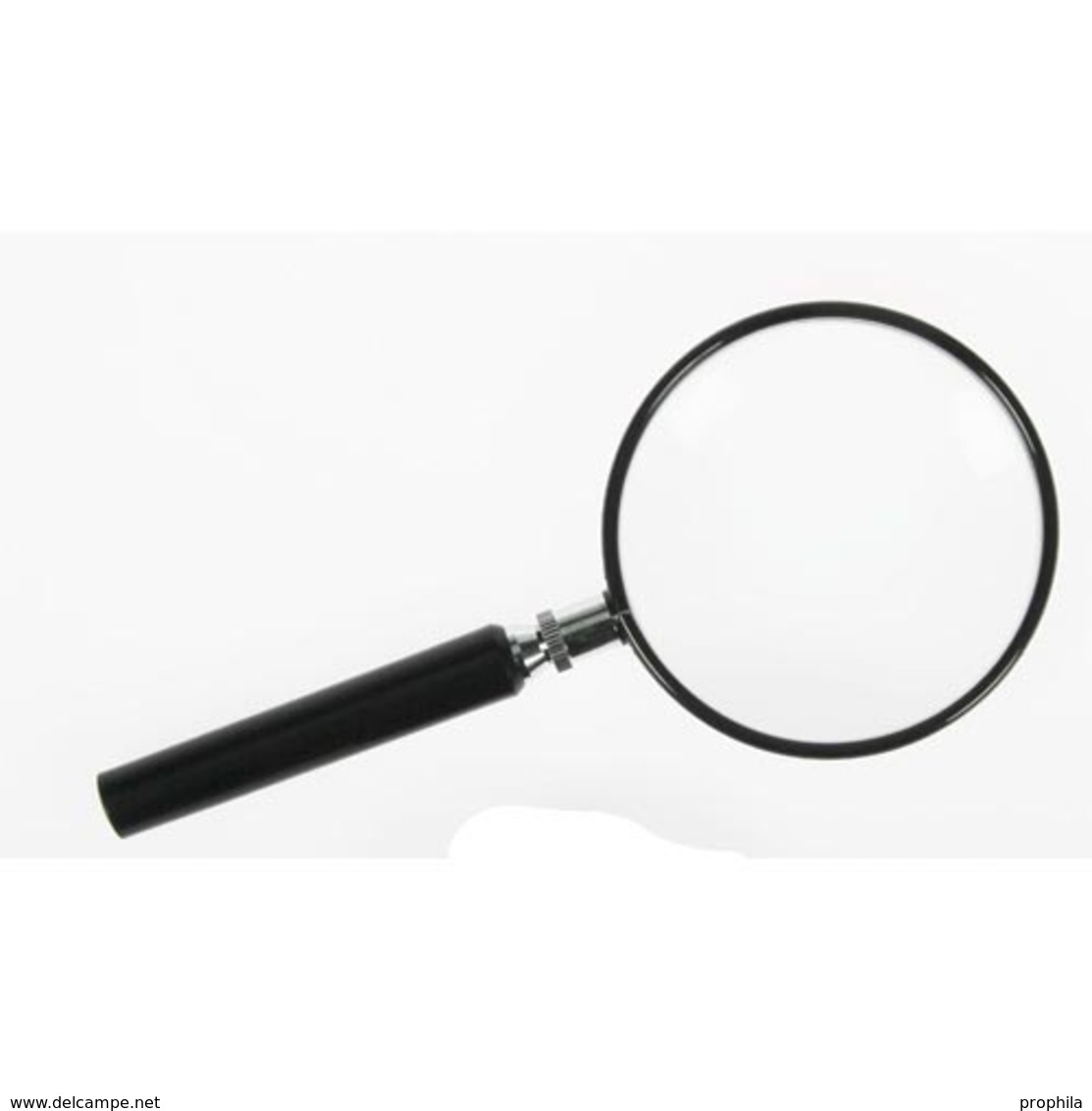 LU25 foldaway pocket magnifier with 3x magnification and black leather  protective case