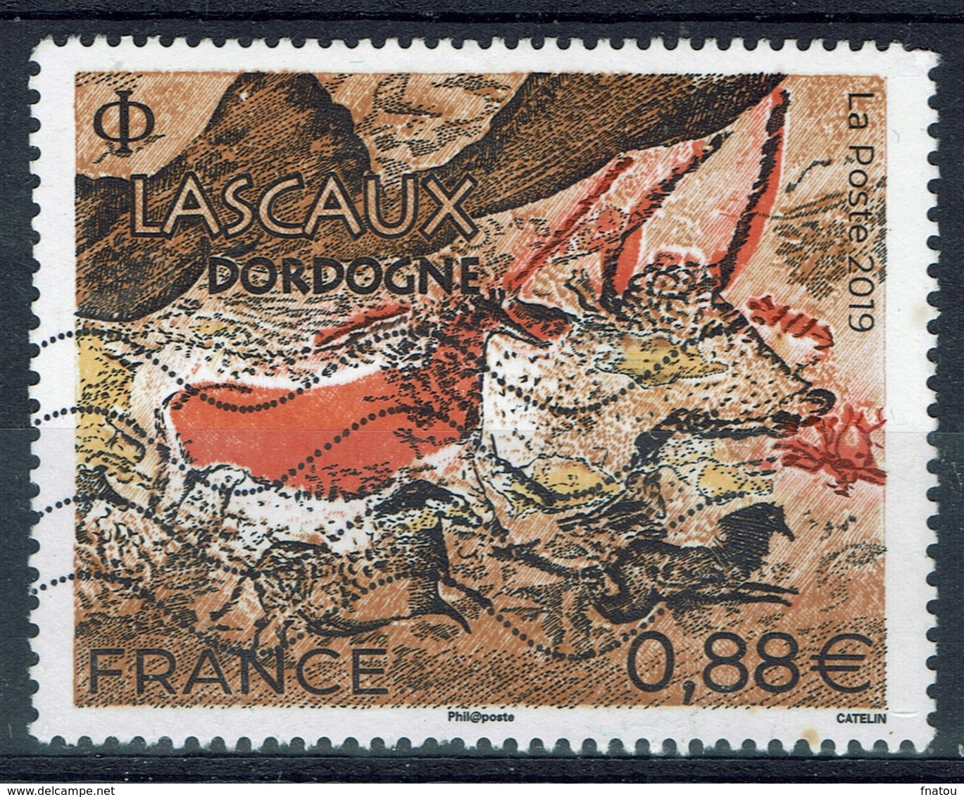 France, Lascaux Cave, 2019, VFU - Used Stamps