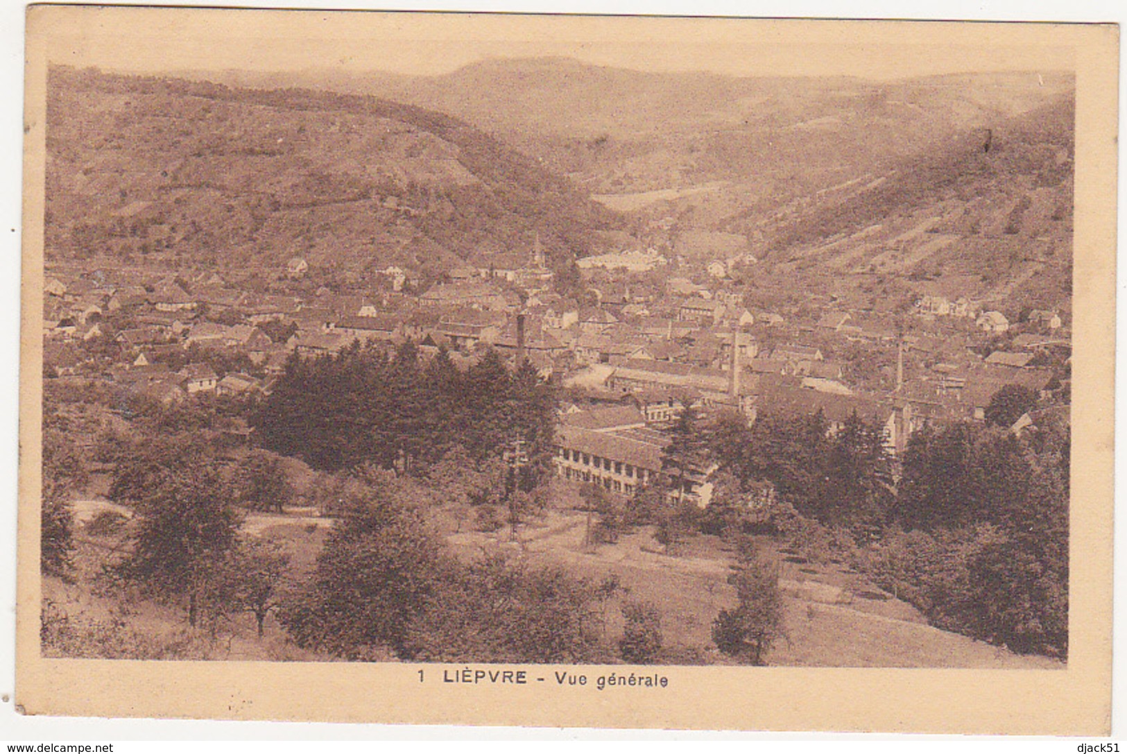 68 - LIEPVRE - Vue Générale - 1937 - Lièpvre