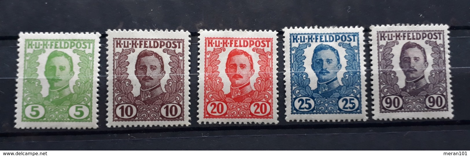 Feldpost 1918,  Mi. IV,V,VI,VII,XIII, Ungebraucht - Sonstige & Ohne Zuordnung