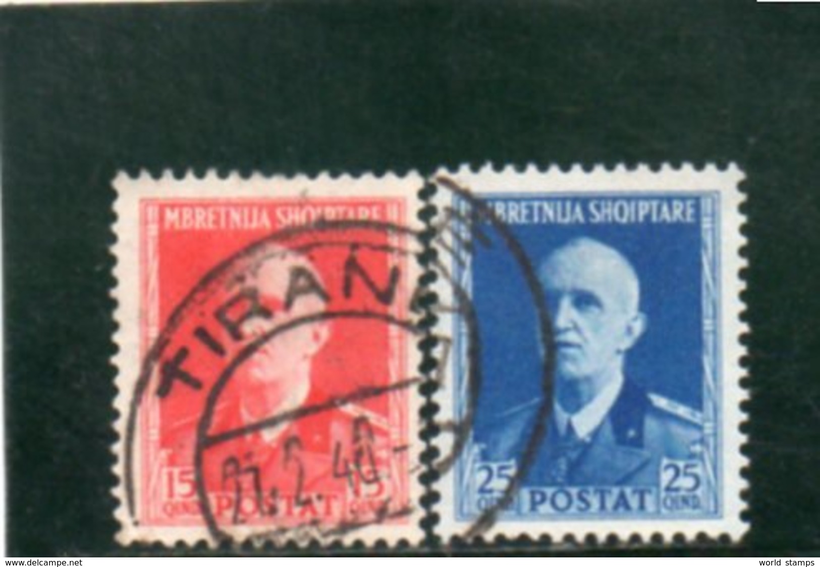 ALBANIE 1939-40 O - Albanien