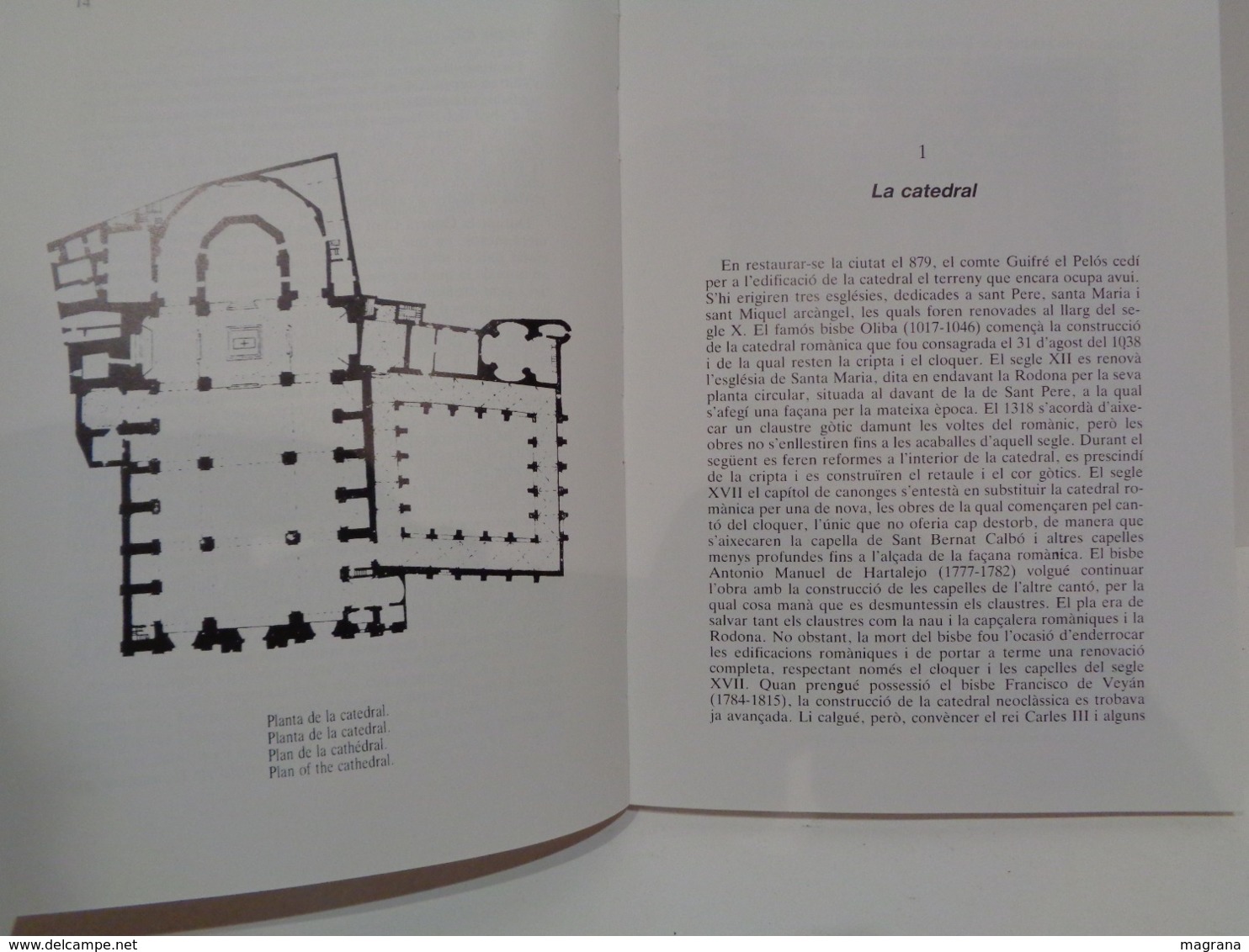 Vic I Els Seus Monuments. Guia Itinerària. Ramon Ordeig Mata. Any 1993. 153 Pp. - History & Arts