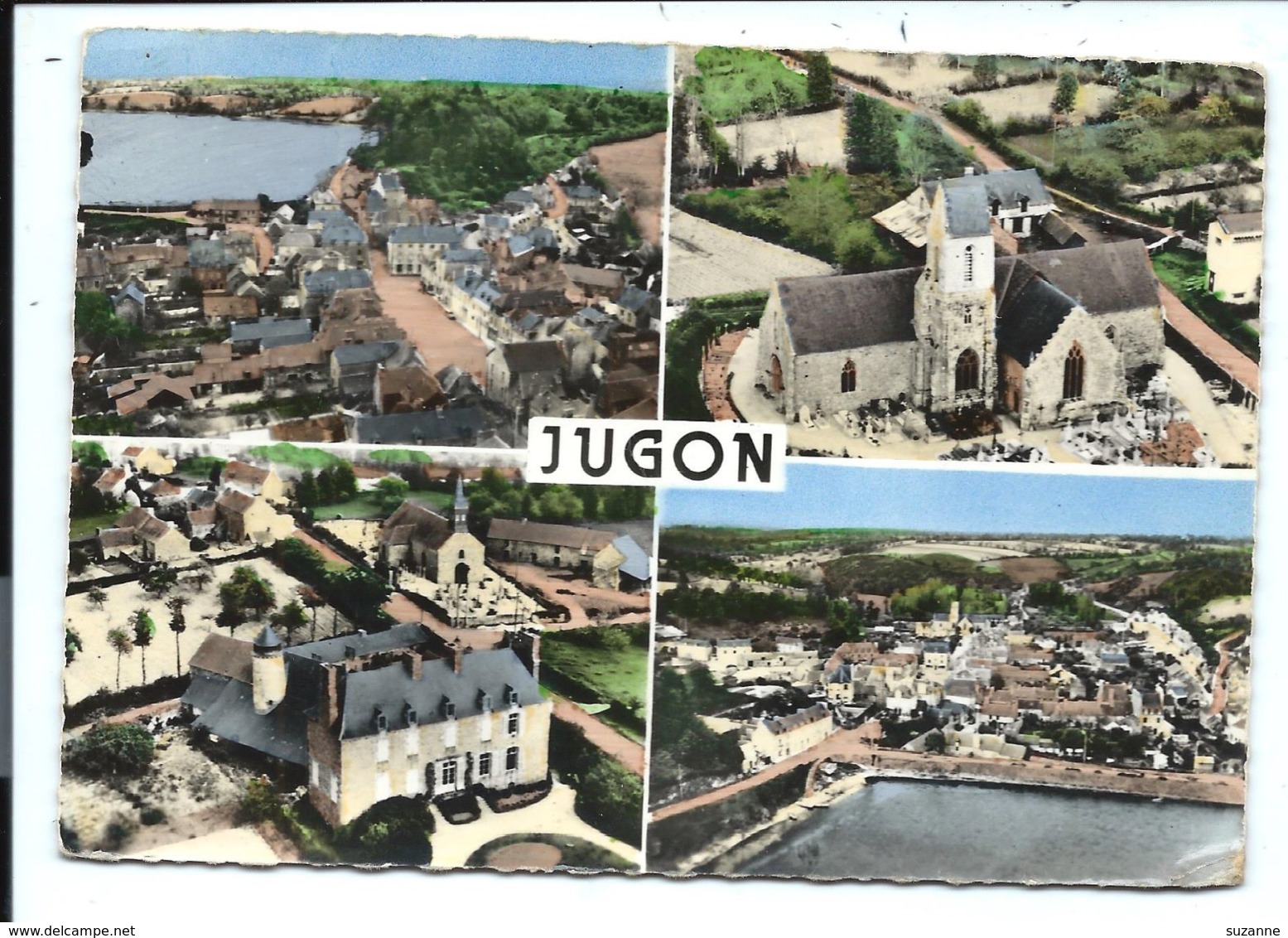 JUGON - Carte Multivues - LAPIE éditeur- VENTE DIRECTE X - Jugon-les-Lacs
