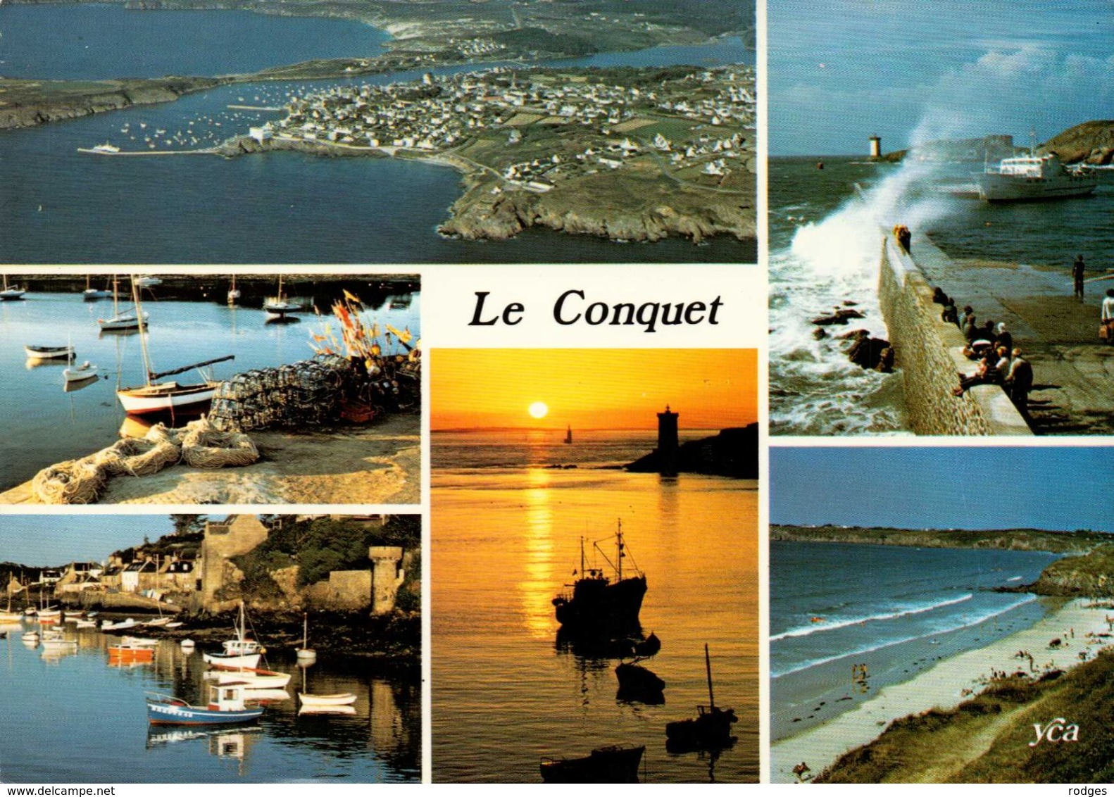 Dep 29 , Cpm Le CONQUET , 2514 , A La Pointe Du Finistère , Multivues  (12055) - Le Conquet