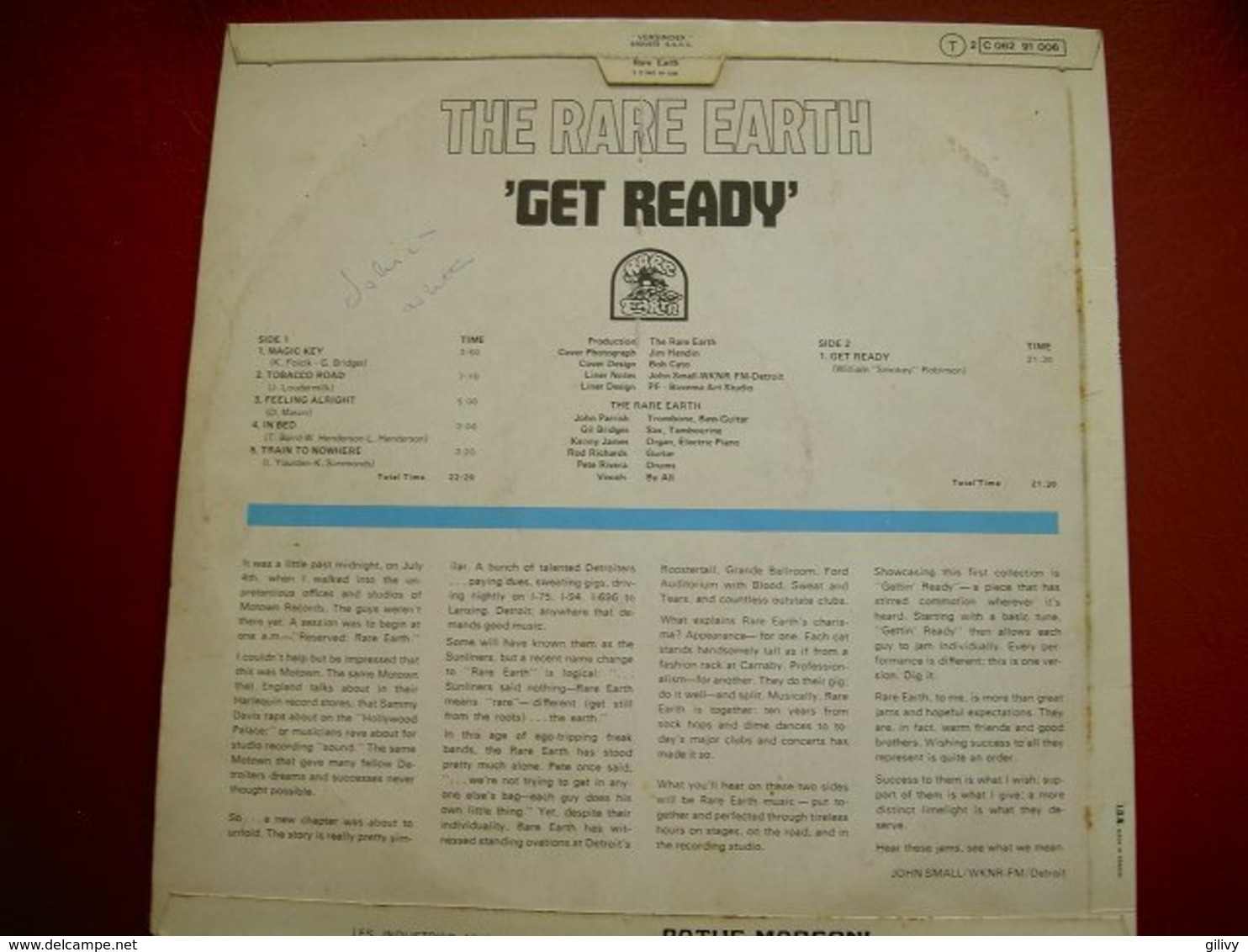 RARE EARTH - Get Ready - Rock